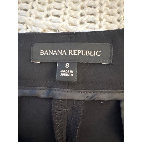 Banana Republic Women’s 8 Black Dress Pants Stretch Trouser Slacks Career Work - Picture 4 of 5